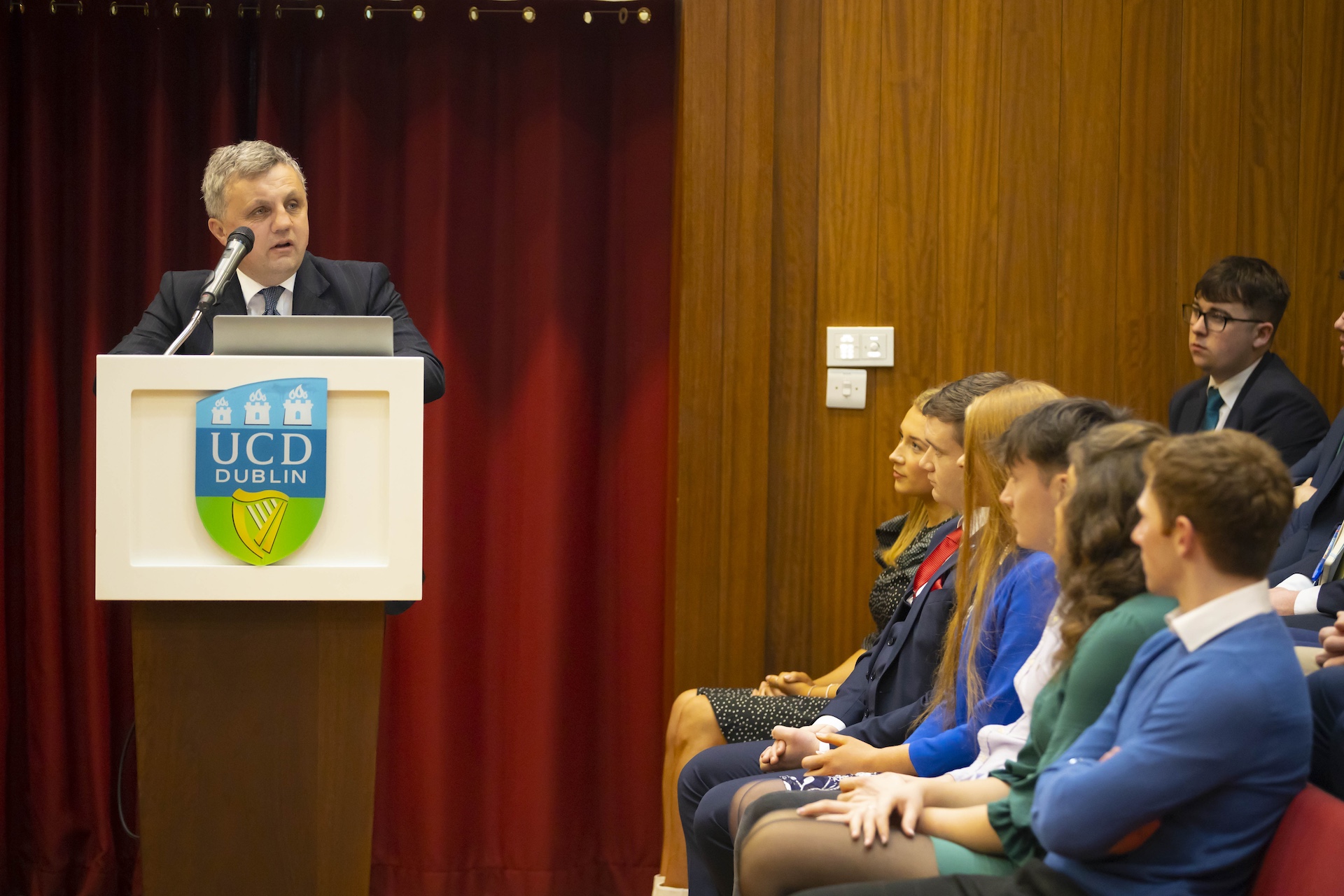 02/03/2022. FREE TO USE IMAGE. Pictured at the UCD Agriculture, Food Science &amp; Human Nutrition Careers Day. Picture: Patrick Browne